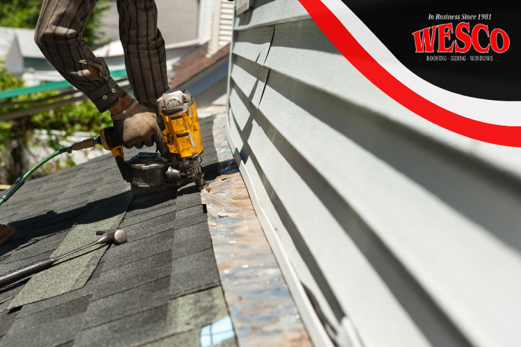 Fall roof maintenance by Wesco, expert roofing company in Atascocita.